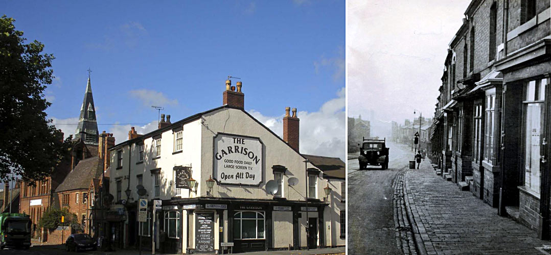 The Garrison Pub and Garrison Lane The Garrison Pub and Garrison Lane